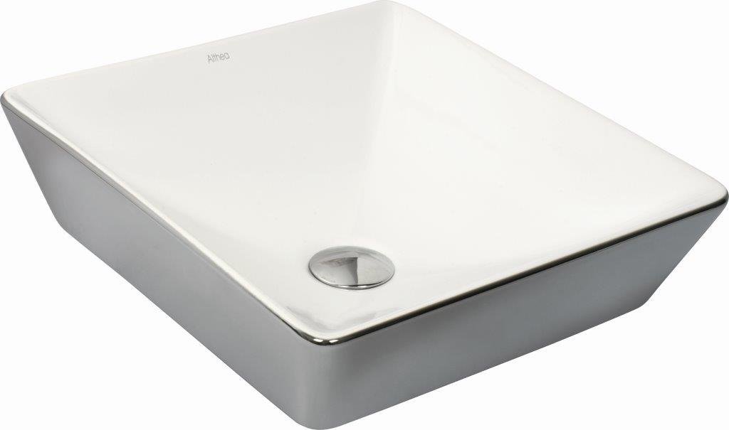 LAVABO 110X400X400 NEO BICOLOR SILVER - IVT